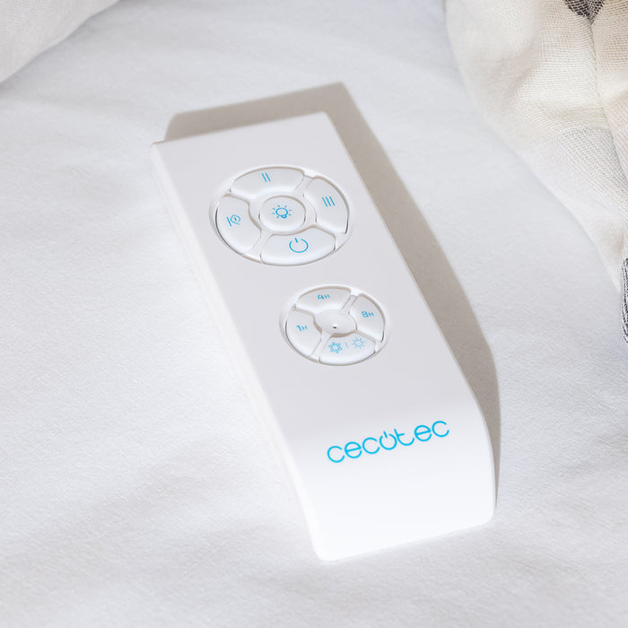 Ventilator de tavan cu iluminare Cecotec EnergySilence Aero 4200 LightWood, 53 W, diametru 106 cm, 3 trepte