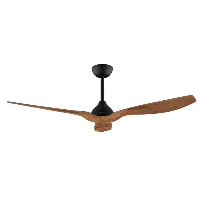 Ventilator de tavan fără lumină Cecotec EnergySilence Aero 5200 BlackWood, 35 W, diametru 132 cm, 6 trepte