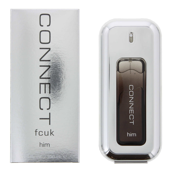 Apă de toaletă Fcuk Connect Him, pentru bărbați, 100 ml