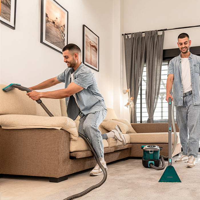Aparat de curățat tapițerii Cecotec Conga CarpetClean 10000 EasyHome, 800 W, rezervoare de 3 l și 1,5 l, 16 kPa