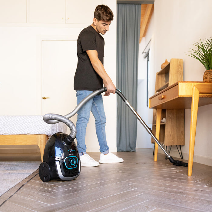 Aspirator cu sac Cecotec Conga Powerbag 2500 Compact Plus, 850 W, sac de 2,5 l, putere de aspirare 18 kPa