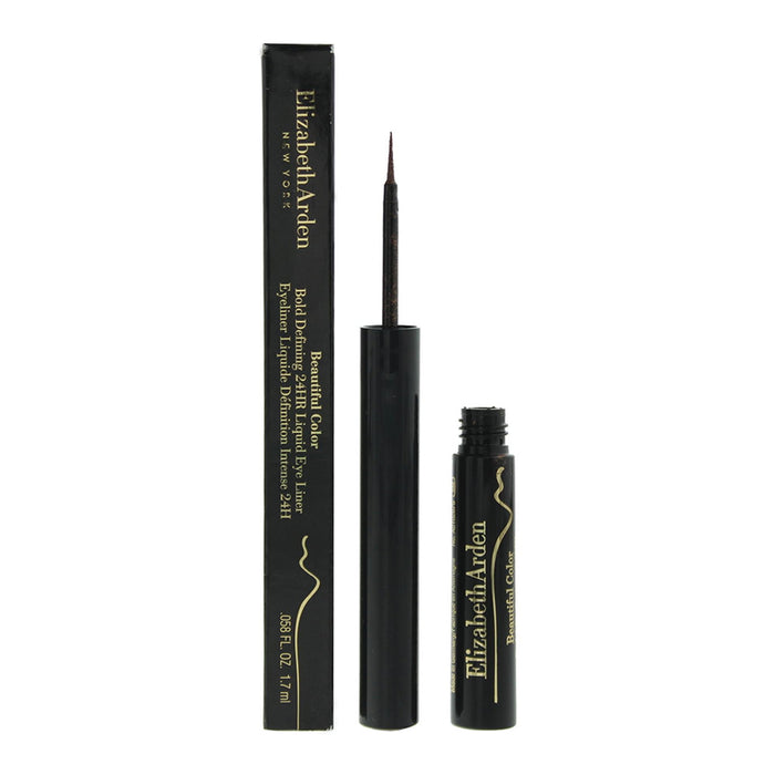 Tuș de ochi lichid Elizabeth Arden Beautiful Color, tip marker, nuanța 02 Maro aurit, 1,7 ml