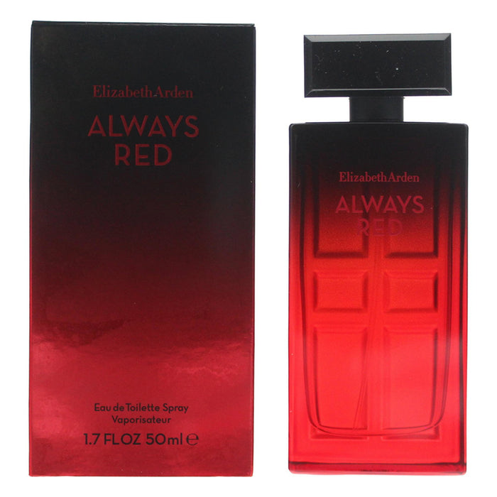 Apă de toaletă Elizabeth Arden Always Red, pentru femei, 50 ml