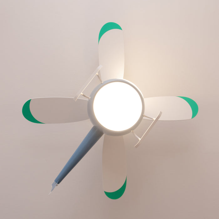 Ventilator de tavan cu lumină Cecotec EnergySilence Aero 4600 Helicopter, motor 35 W, diametru 100 cm, 6 trepte