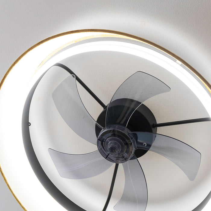 Ventilator de tavan cu iluminare Cecotec EnergySilence LampAero 600 Green Design, motor 20 W, lampă LED 40 W, 6 trepte