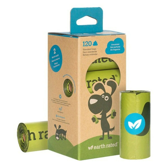 Genți/saci Earth Rated HYG-PBGGRE-120-1 Animale de Companie (8 x 15 uds)