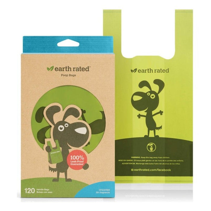 Genți/saci Earth Rated 870856100076 Fără parfum Animale de Companie (120 uds)