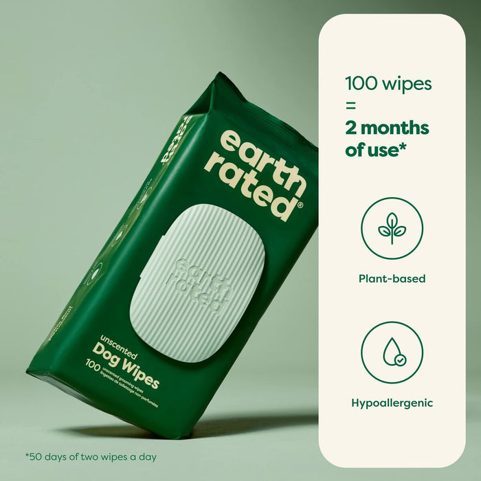 Șervețele Earth Rated 100 Unități