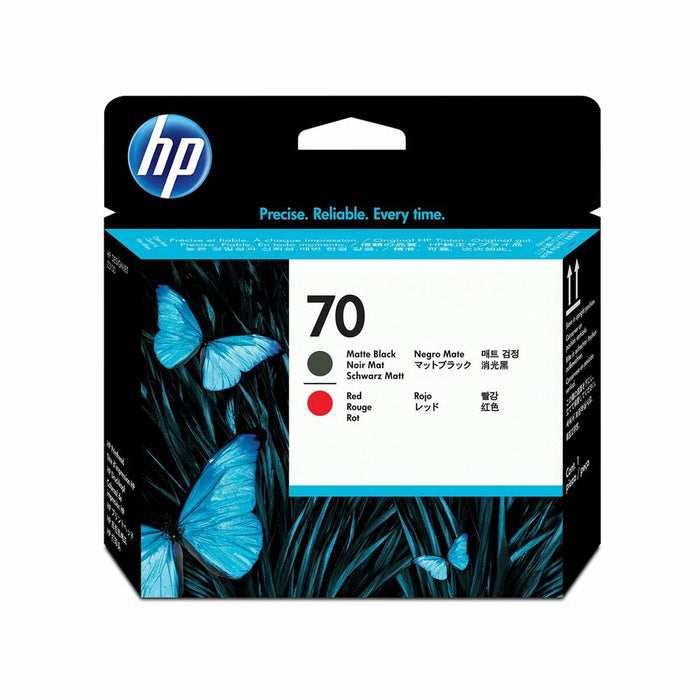 Cap de Schimb HP C9409A Roșu Negru mat