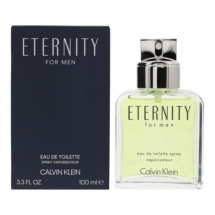 Apă de toaletă Calvin Klein Eternity, pentru bărbați, 100 ml