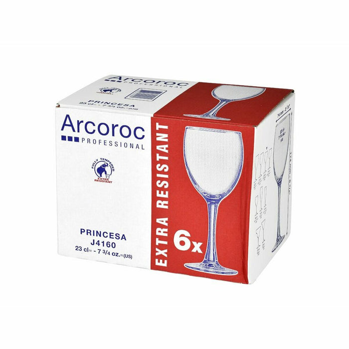 Pahare Arcoroc Princess 6 Unități 23 cl
