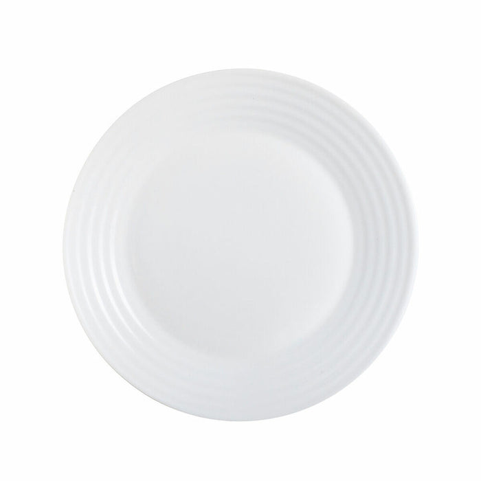 Farfurie pentru desert Luminarc Harena Alb Sticlă (Ø 19 cm)
