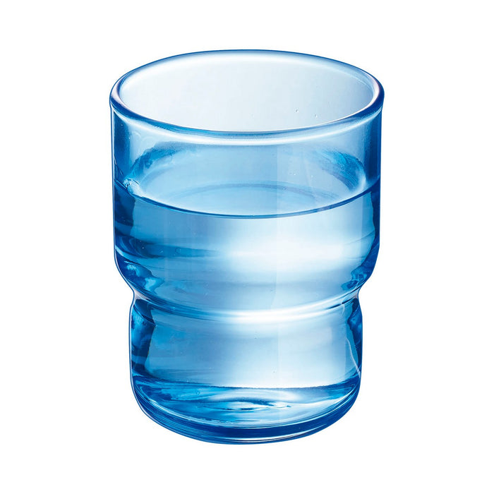 Ochelari Arcoroc Log Bruhs Albastru Sticlă 6 Piese 160 ml