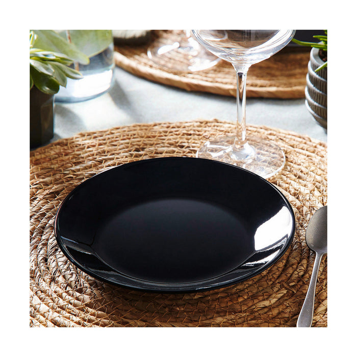 Plochá deska Arcopal Negru Sticlă (Ø 18 cm)