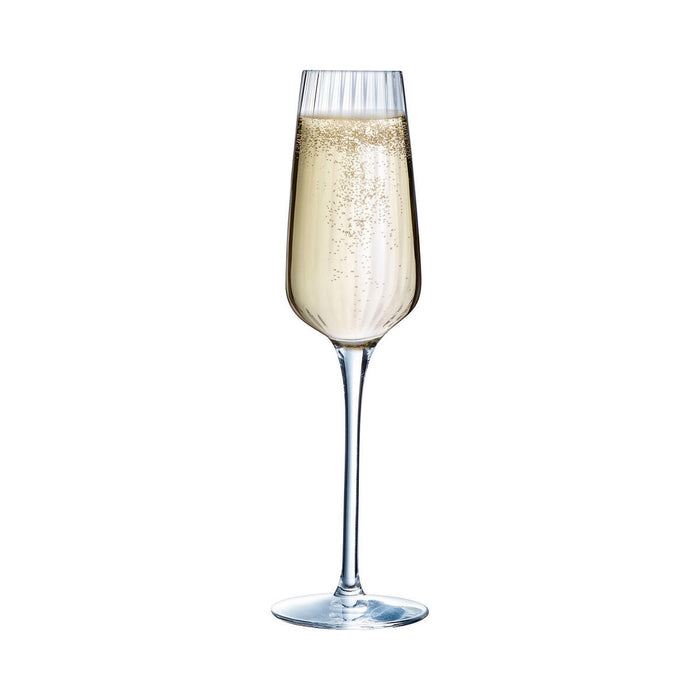 Set de pahare Chef & Sommelier Symetrie Șampanie 6 Unități Transparent Sticlă 210 ml