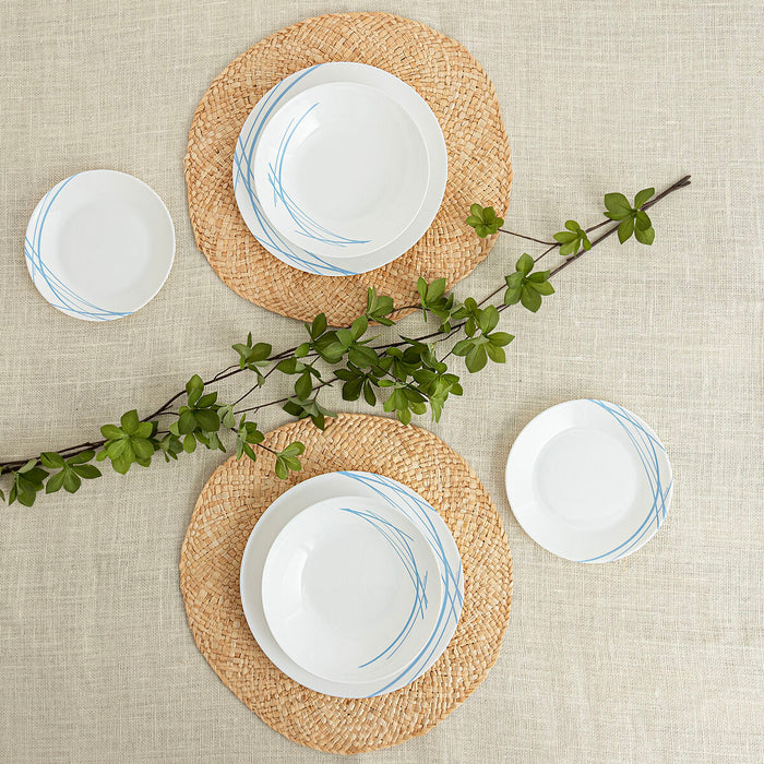 Set de Veselă Arcopal Domitille Albastru Sticlă 12 Piese