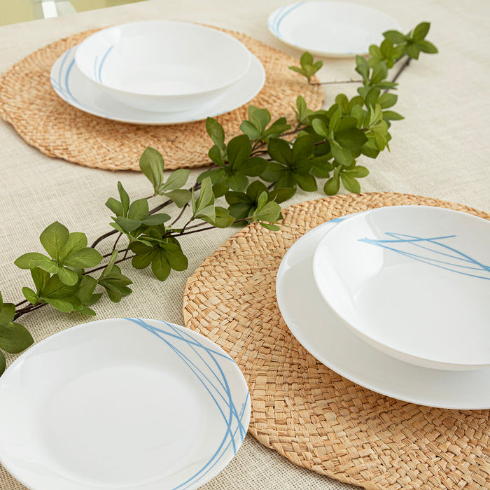 Set de Veselă Arcopal Domitille Albastru Sticlă 12 Piese