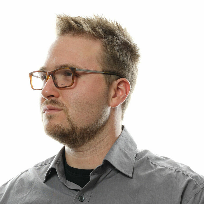 Ramă de Ochelari Bărbați Police VPL262N52763M Portocaliu Ø 52 mm