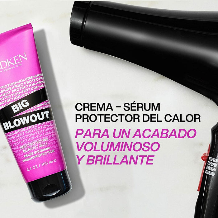 Cremă Termoprotectoare pentru Păr Redken Big Blowout Heat Protecting Jelly (100 ml)