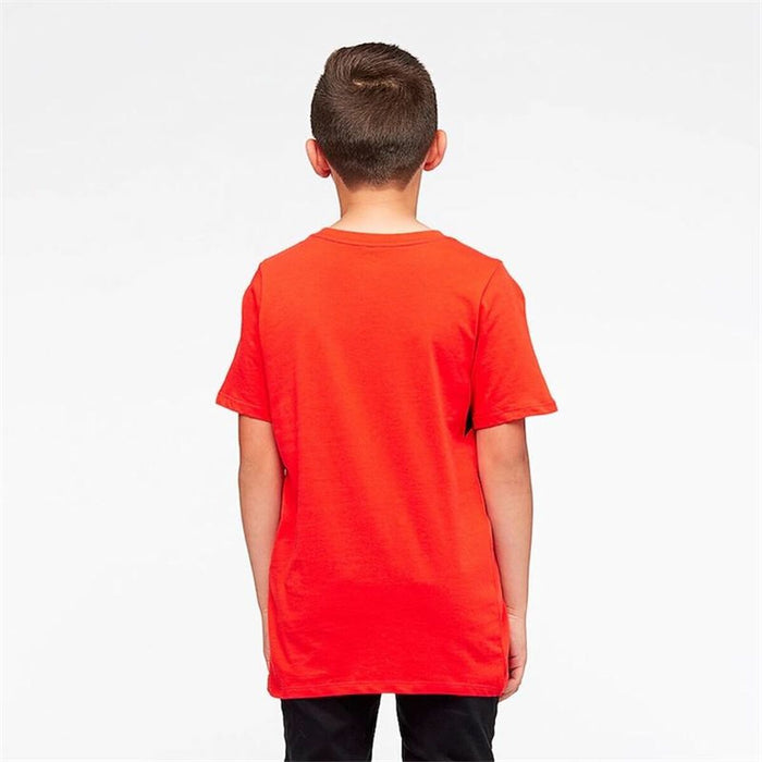 Tricou cu Mânecă Scurtă pentru Copii Nike Portocaliu