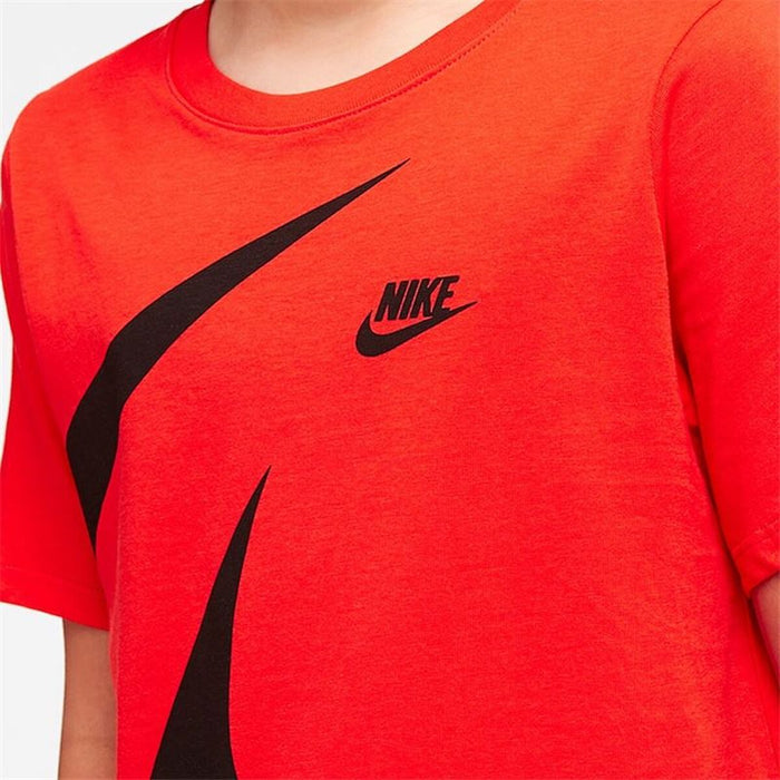 Tricou cu Mânecă Scurtă pentru Copii Nike Portocaliu