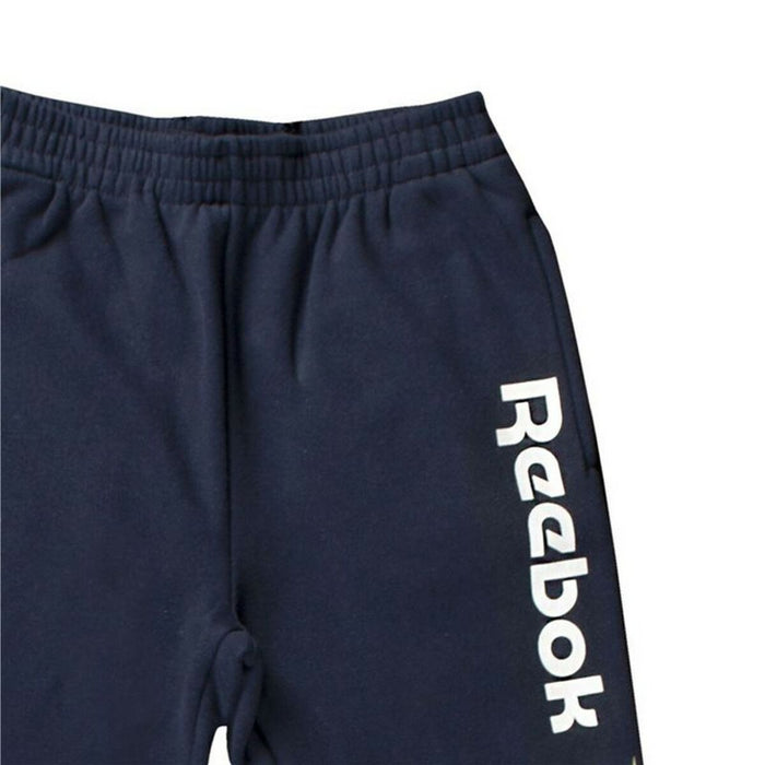Pantaloni lungi de sport Reebok Big Intl Bărbați Bleumarin