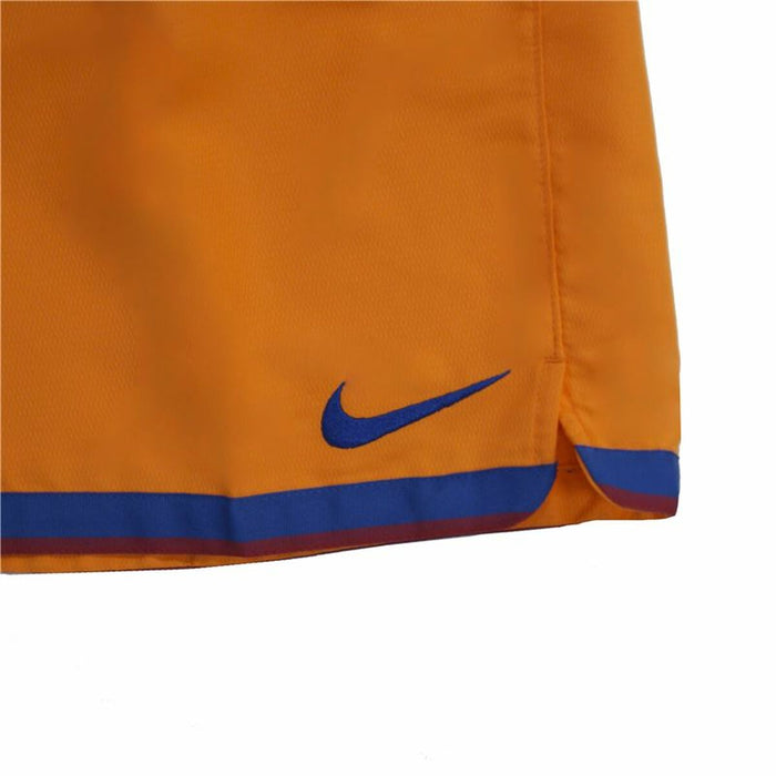 Pantaloni Scurți Sport pentru Copii Nike FC Barcelona Third Kit 07/08 Portocaliu