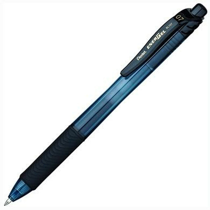 Stilou Pentel EnerGel Negru 0,7 mm (12 Piese)