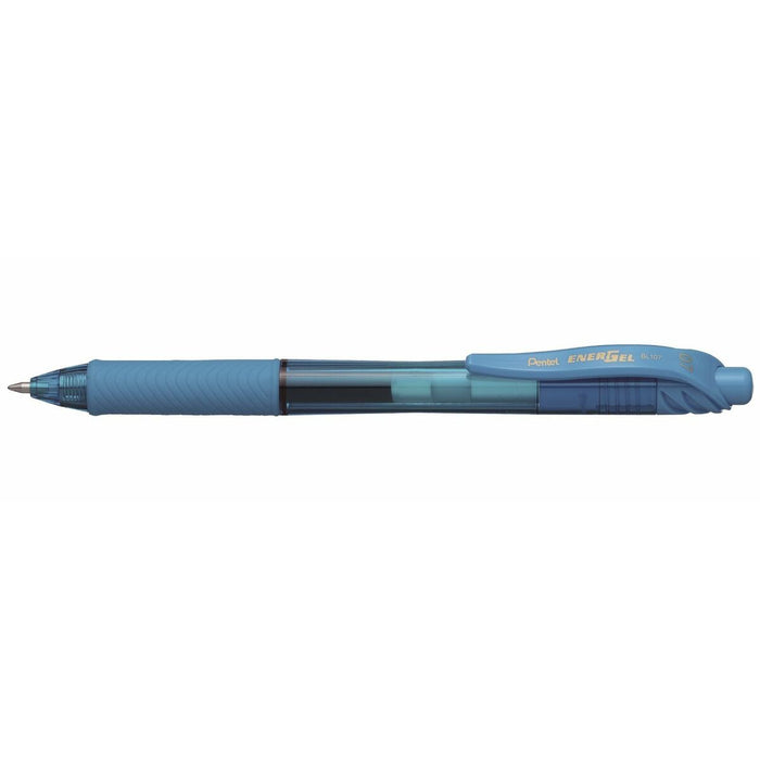 Stilou Pentel EnerGel Albastru 0,7 mm (12 Piese)
