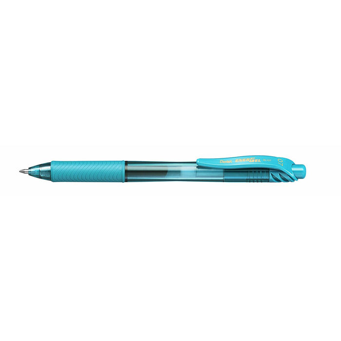 Stilou Pentel EnerGel Turquoise 0,7 mm (12 Piese)