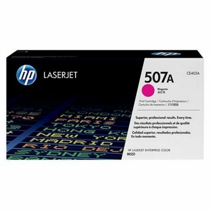 Toner Original HP 507A Magenta