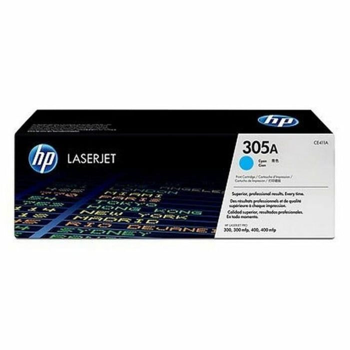 Toner Original HP CE411A Cyan