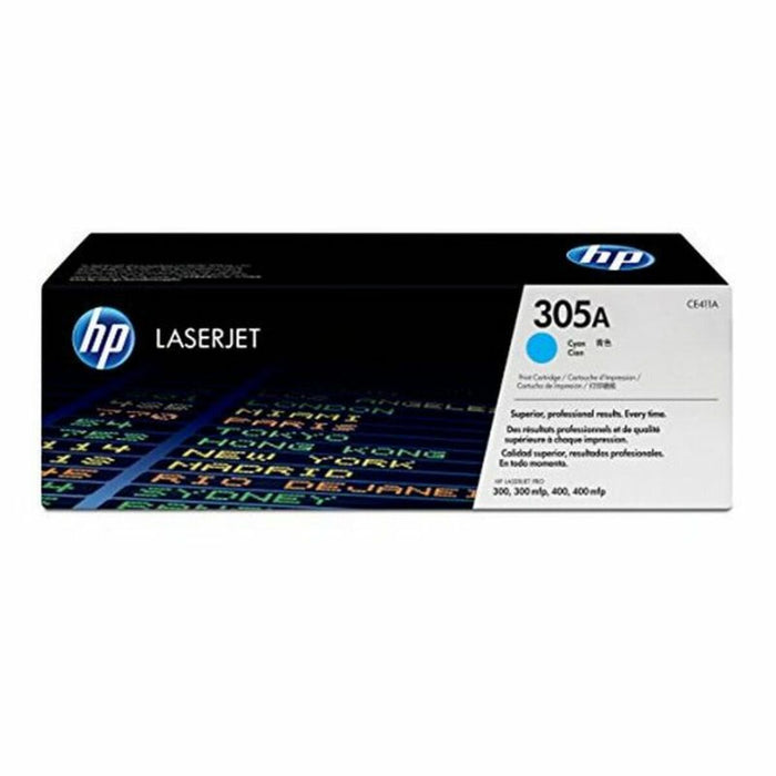 Toner Original HP CE411A Cyan