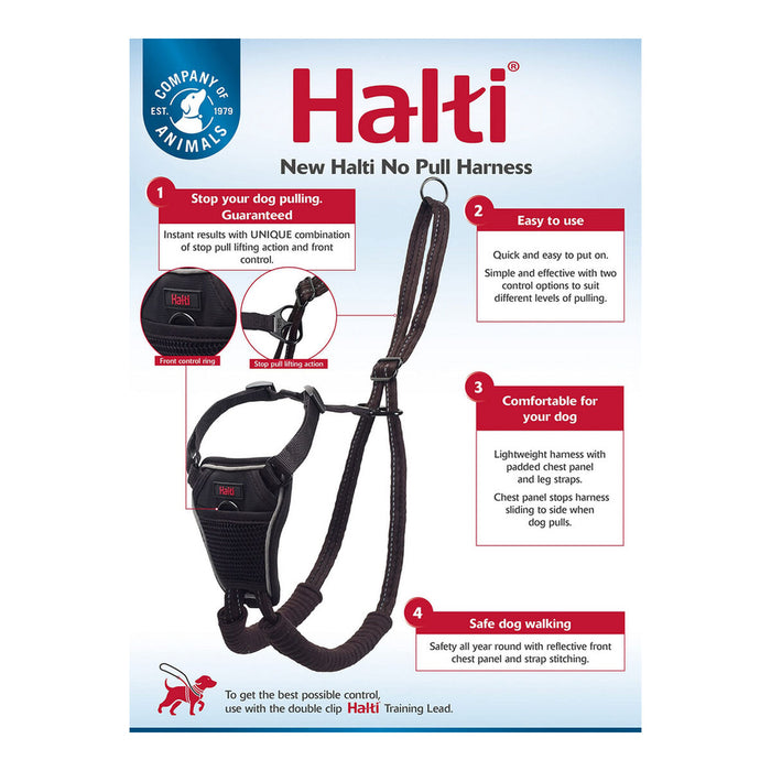 Ham pentru câini Company of Animals Halti Mărimea S (26-36 cm)