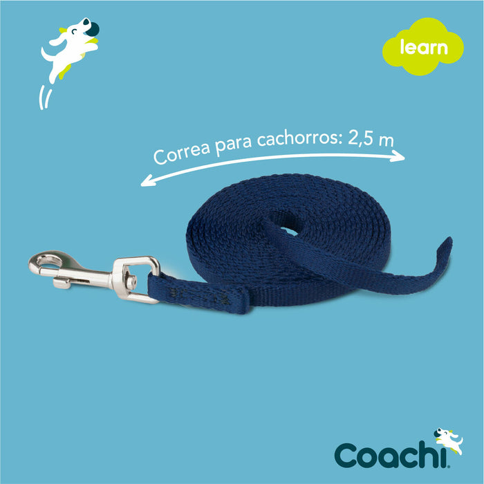 Lesă pentru câine Coachi Antrenament Albastru 2,5 m