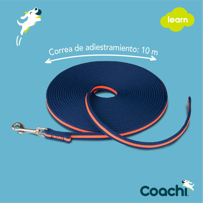Lesă pentru câine Coachi Antrenament Albastru 10m