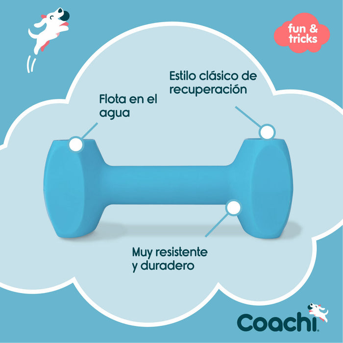 Halteră Coachi TRAINING DUMBBELL Albastru