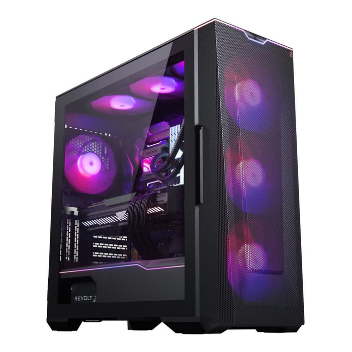 Unitate Semi-tower ATX Phanteks ECLIPSE G500A DRGB Negru Multicolor