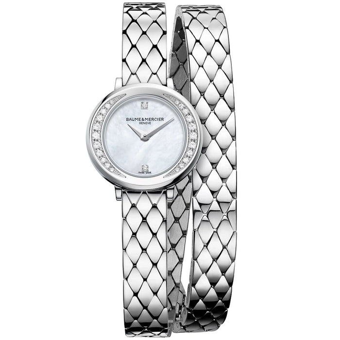 Ceas Damă Baume & Mercier PETITE PROMESSE W-DIAMOND (Ø 22 mm)