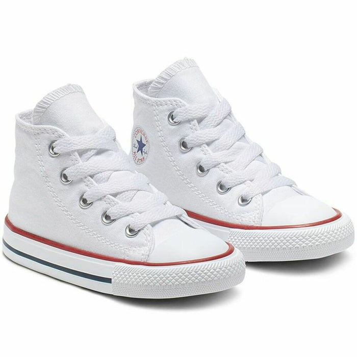 Încălțăminte Sport pentru Bebeluși Converse Chuck Taylor All Star High Alb
