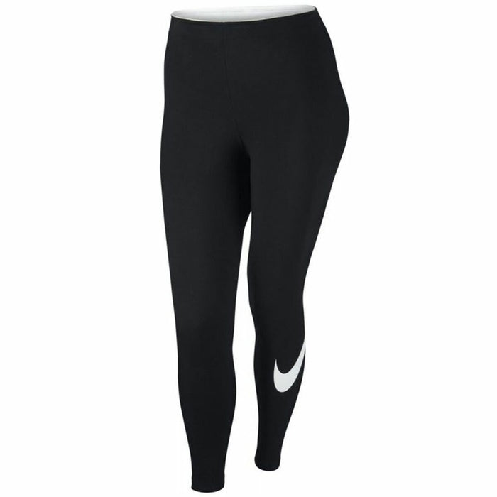 Colanți Sport de Damă Nike Club Logo Negru