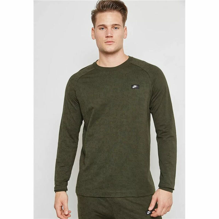 Hanorac fără Glugă Bărbați Nike Modern Verde