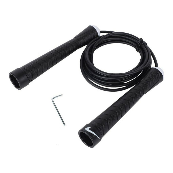Coardă de Sărit cu Mânere Nike N.ER.37.038.NS Negru