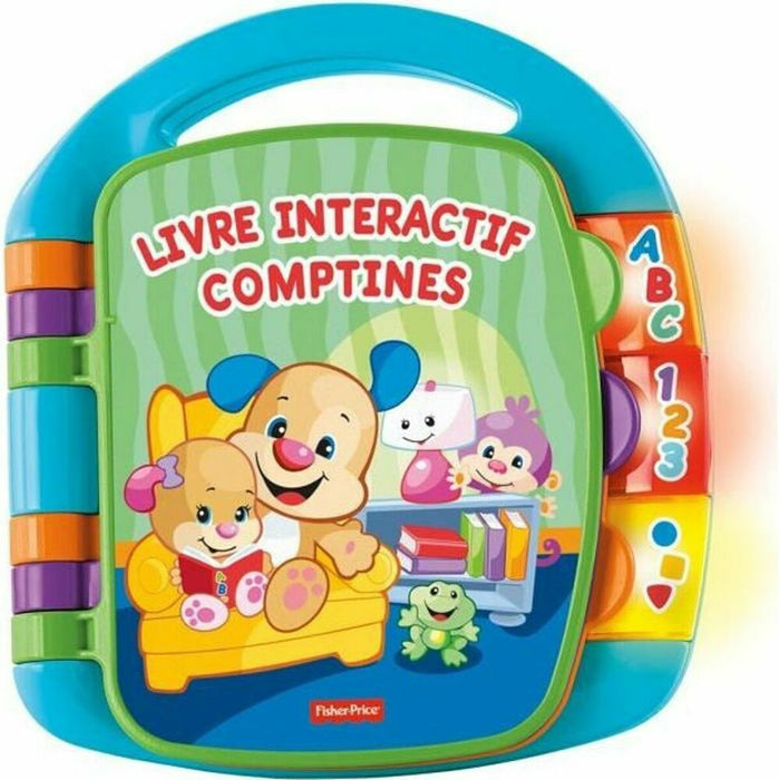 Jucărie pentru copii Fisher Price Interactive Book Nursery Rhymes Puppy (FR) Plastic