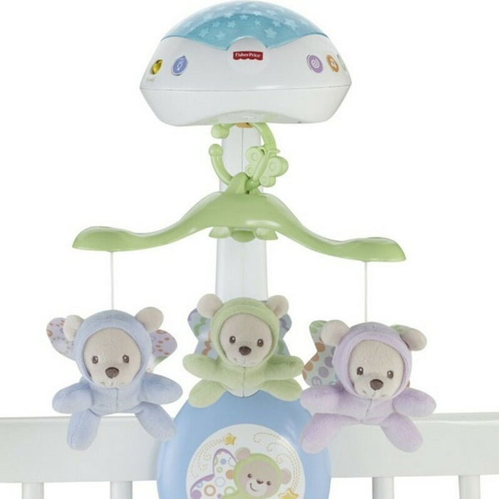 Mobil Proiector Fisher Price Alb Multicolor Plastic (1 Piese)
