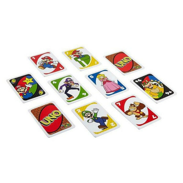 Jocuri de cărți UNO Super Mario Mattel DRD00