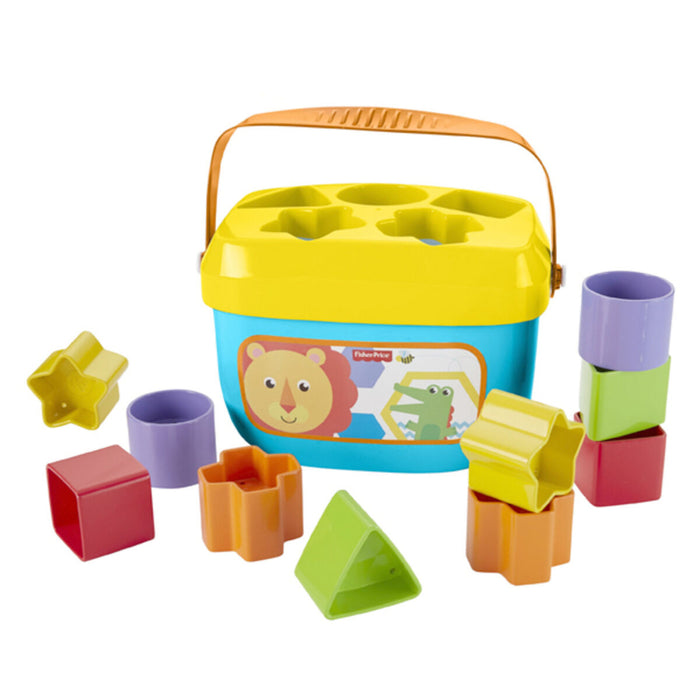 Coș cu Plăci de Construcție Mattel FFC84 10 pcs