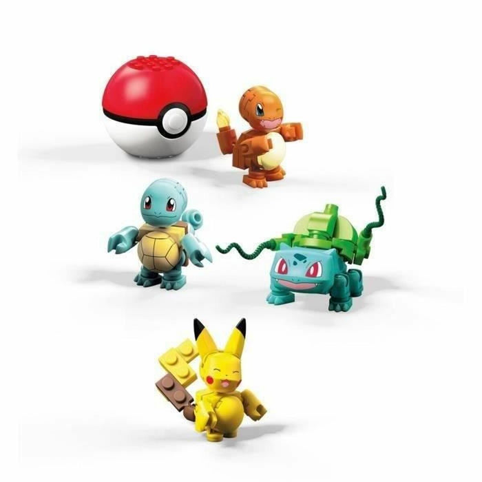 Kit de construcție Pokémon Mega Construx - Kanto Partners 90 Piese