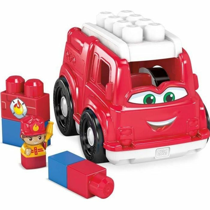 Set de Construcție Megablocks Lil'Vehicle Fire Truck Multicolor 7 Piese