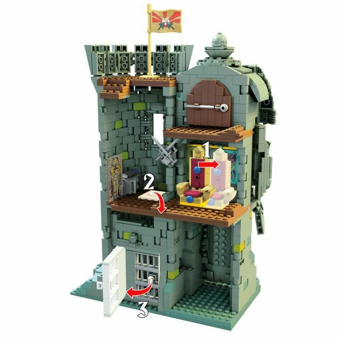 Playset Megablocks Masters of Universe: Grayskull Castle (3508 Piese)
